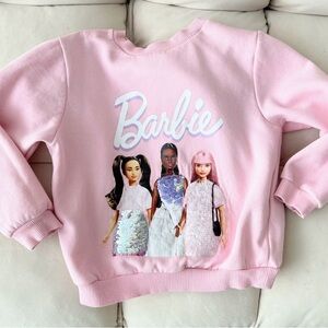 Barbie Pink Graphic Sweatshirt for Kids